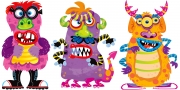 MONSTER STICKERS